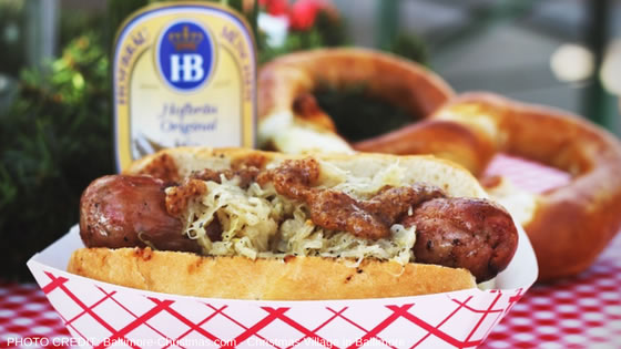 Baltimore Christmas Village Food