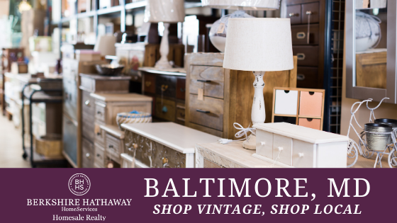 Vintage Shops Around Baltimore - BHHS Homesale Realty